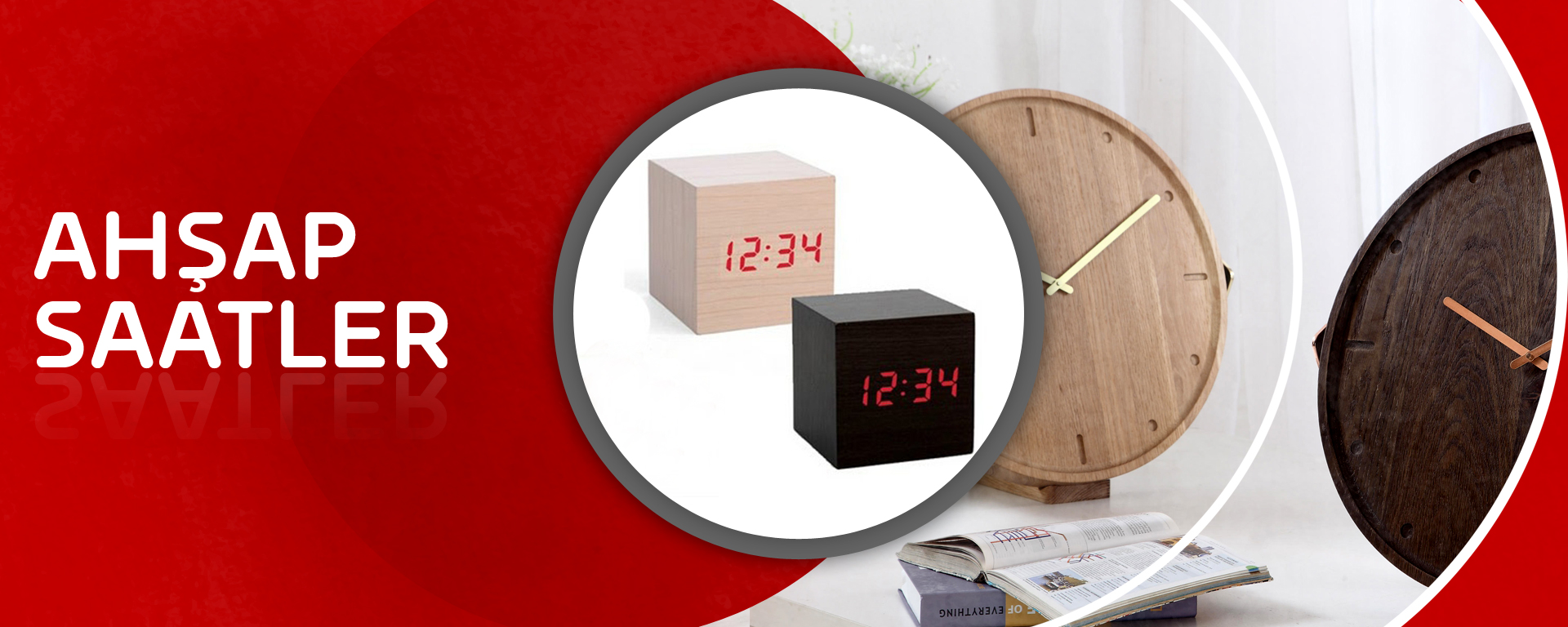 Ahşap Saatler
